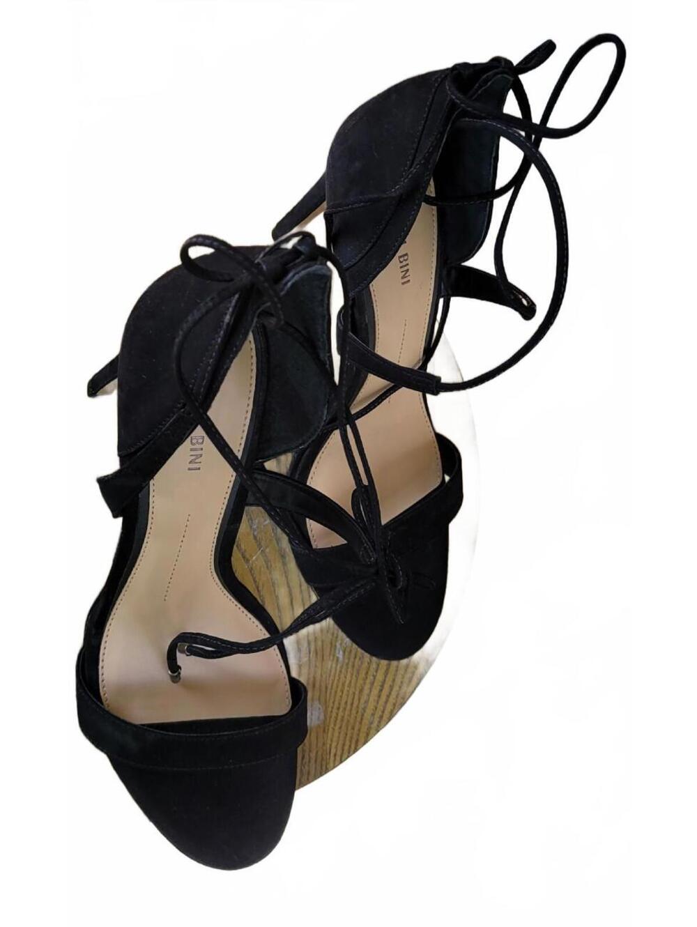 Gianni Bini Daymey Strappy Stilettos High Heel Women Stiletto Sandals Shoes 10M